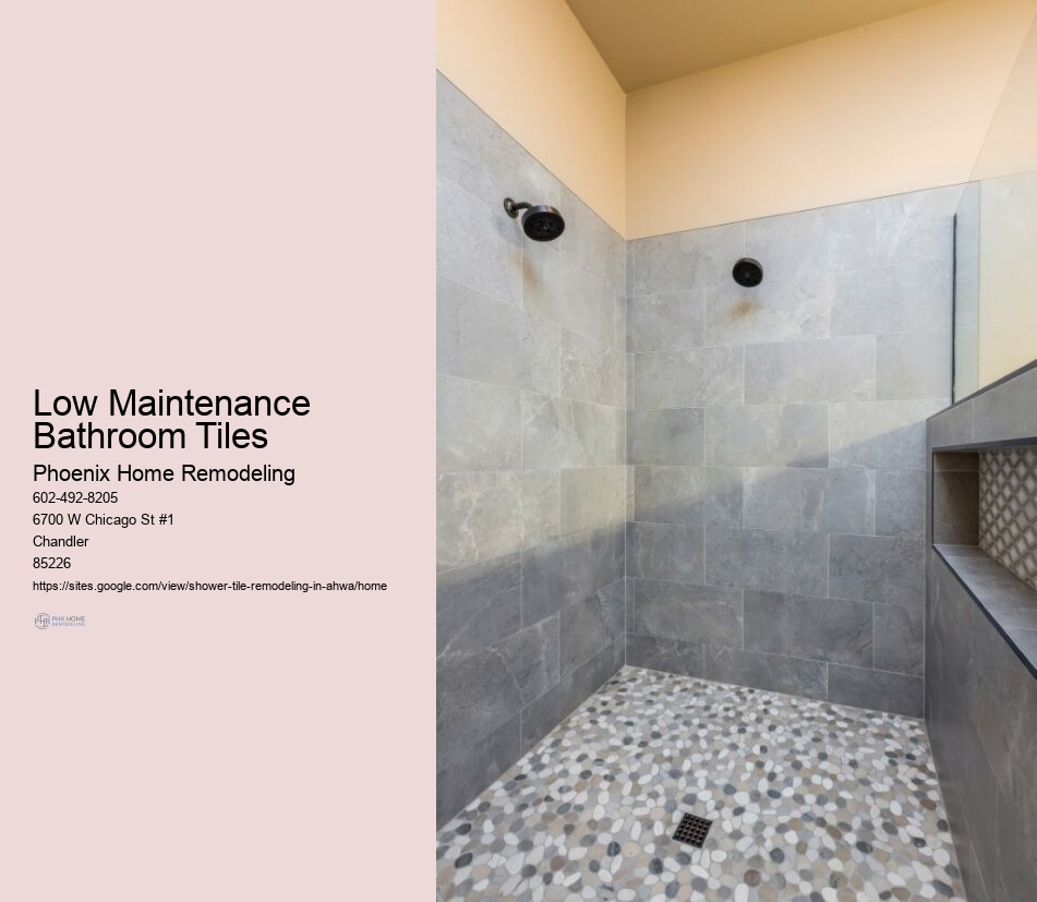 Shower tile patterns