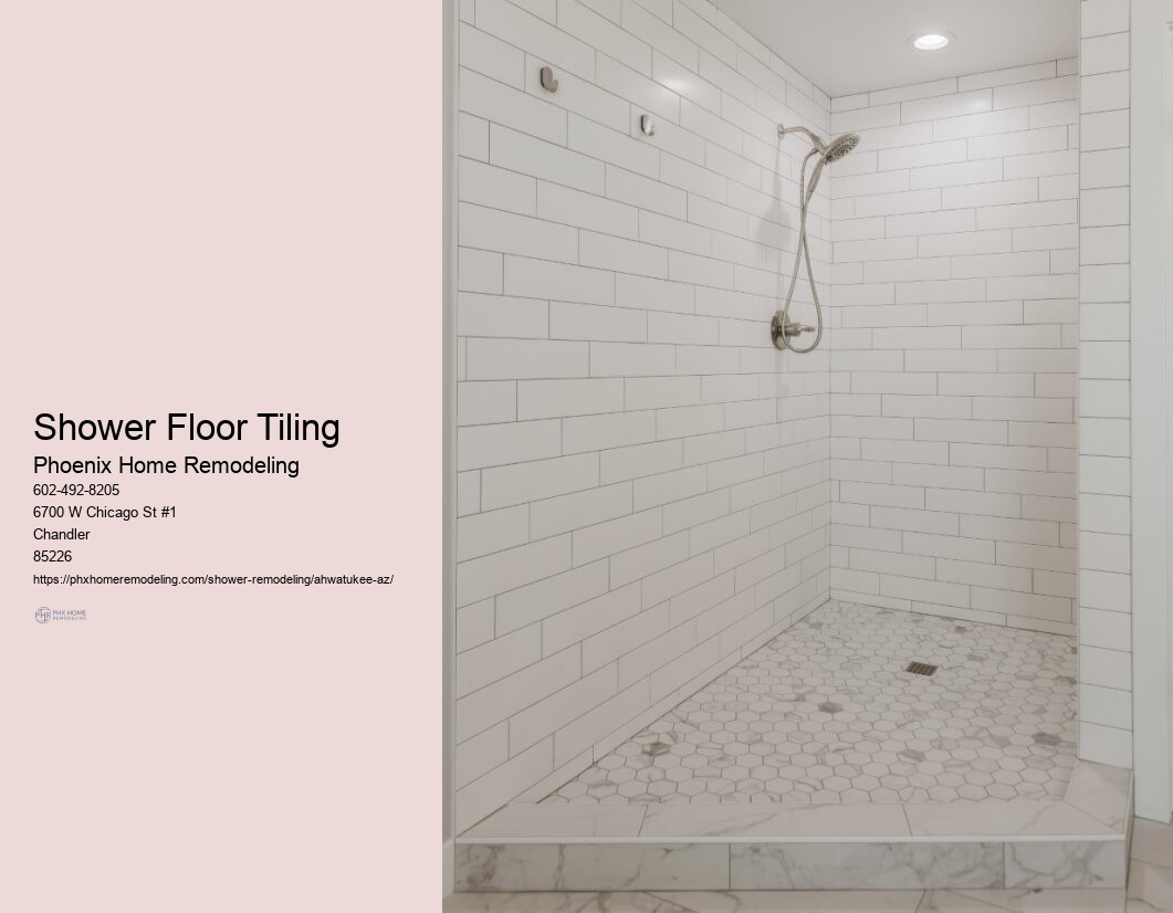 Shower Remodel Contractor in Ahwatukee