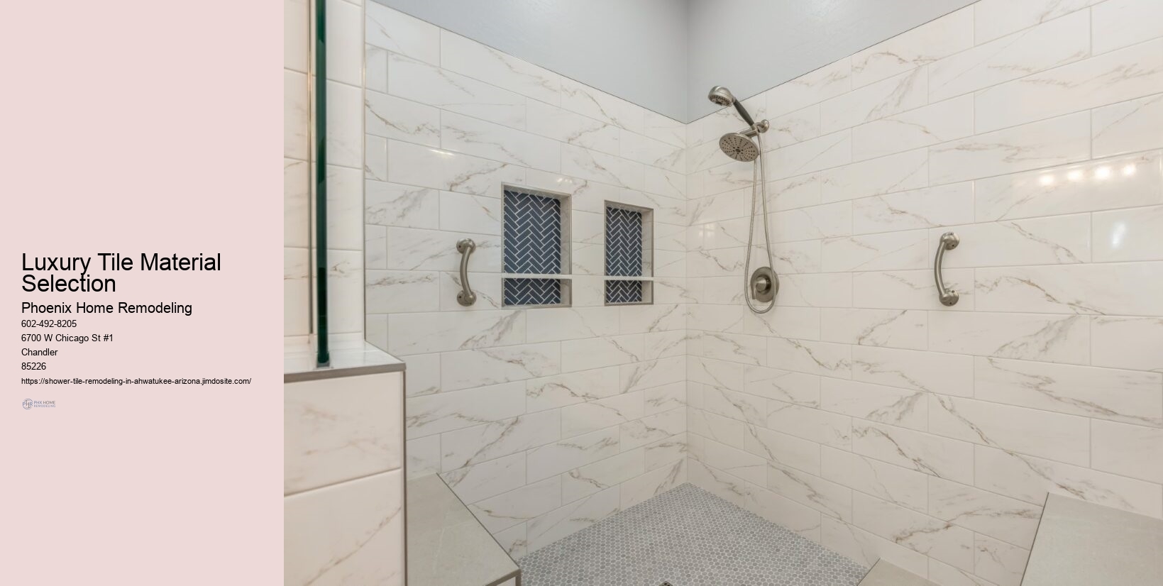 Ahwatukee Small Bathroom Tile Ideas