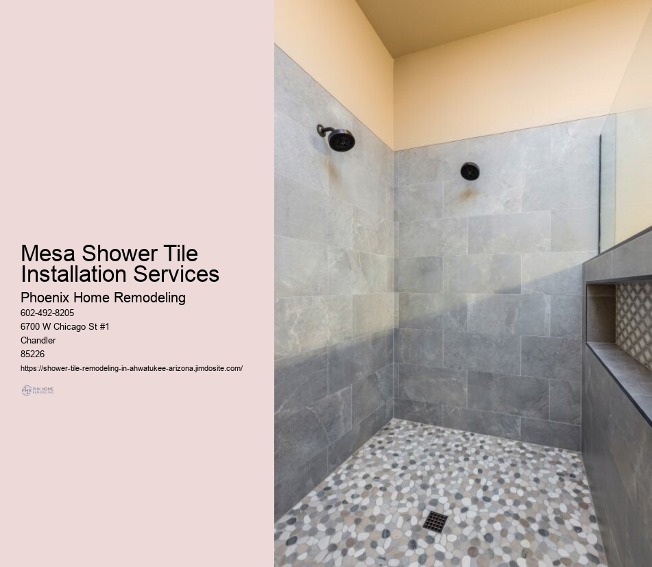 Tub To Shower Conversion in Ahwatukee AZ