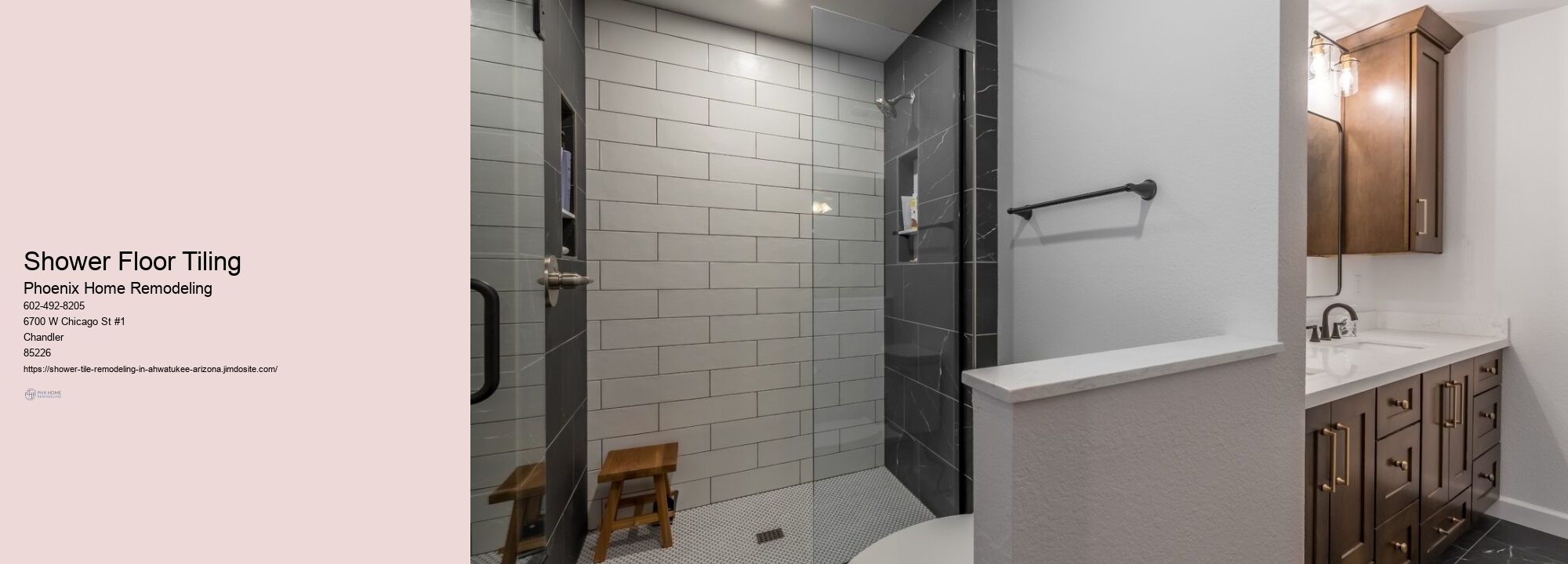 Ahwatukee Shower Tile Consultation